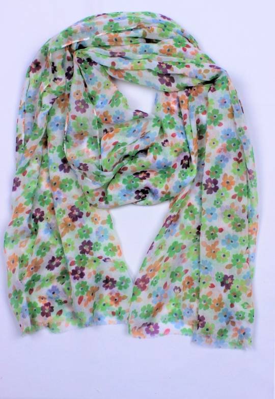 Alice & Lily printed scarf green Style : SC/5007GRN
